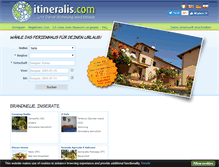 Tablet Screenshot of de.itineralis.com