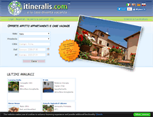 Tablet Screenshot of itineralis.com